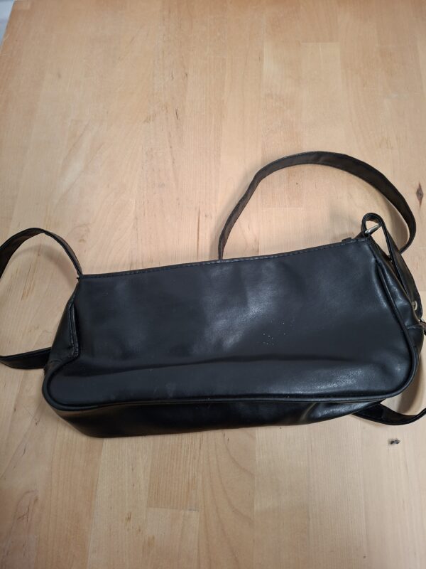 20260319_123114 Bibiche schoudertas - Zwart nepleer - 27×15 cm