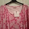 Janina zomerjurk bloemenprint roze maat XL