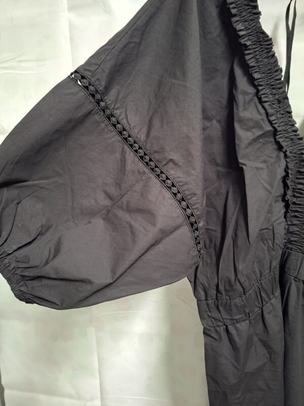 Shoeby lace mini jurk zwart maat XL