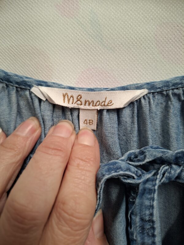 M&S Mode denim jurk blauw maat 48
