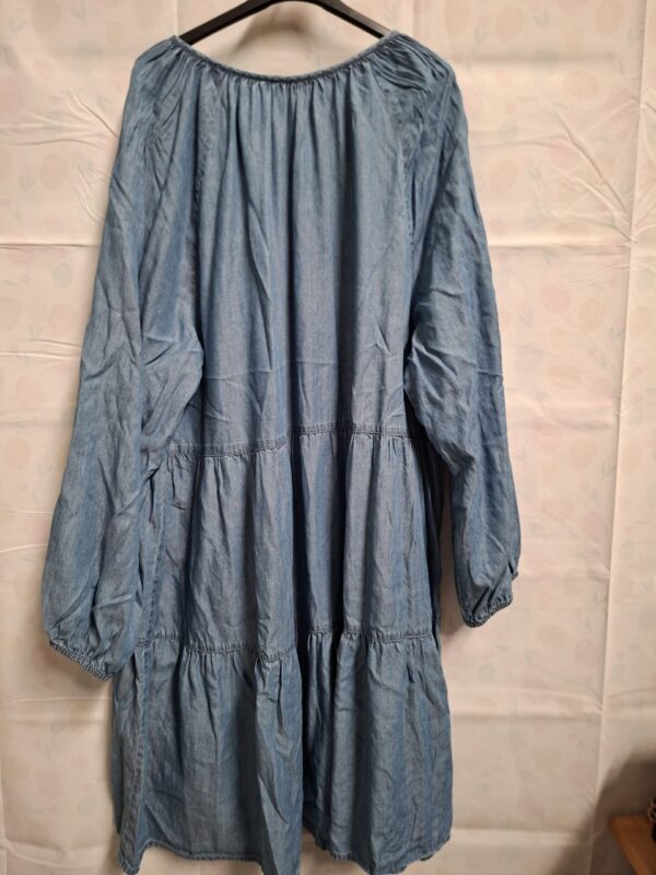 M&S Mode denim jurk blauw maat 48