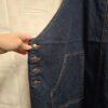 Ulla Popken denim overgooier jurk donkerblauw maat 46/48