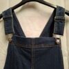 Ulla Popken denim overgooier jurk donkerblauw maat 46/48