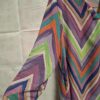 Italiaanse tuniek blouse multicolor zigzag print maat 46