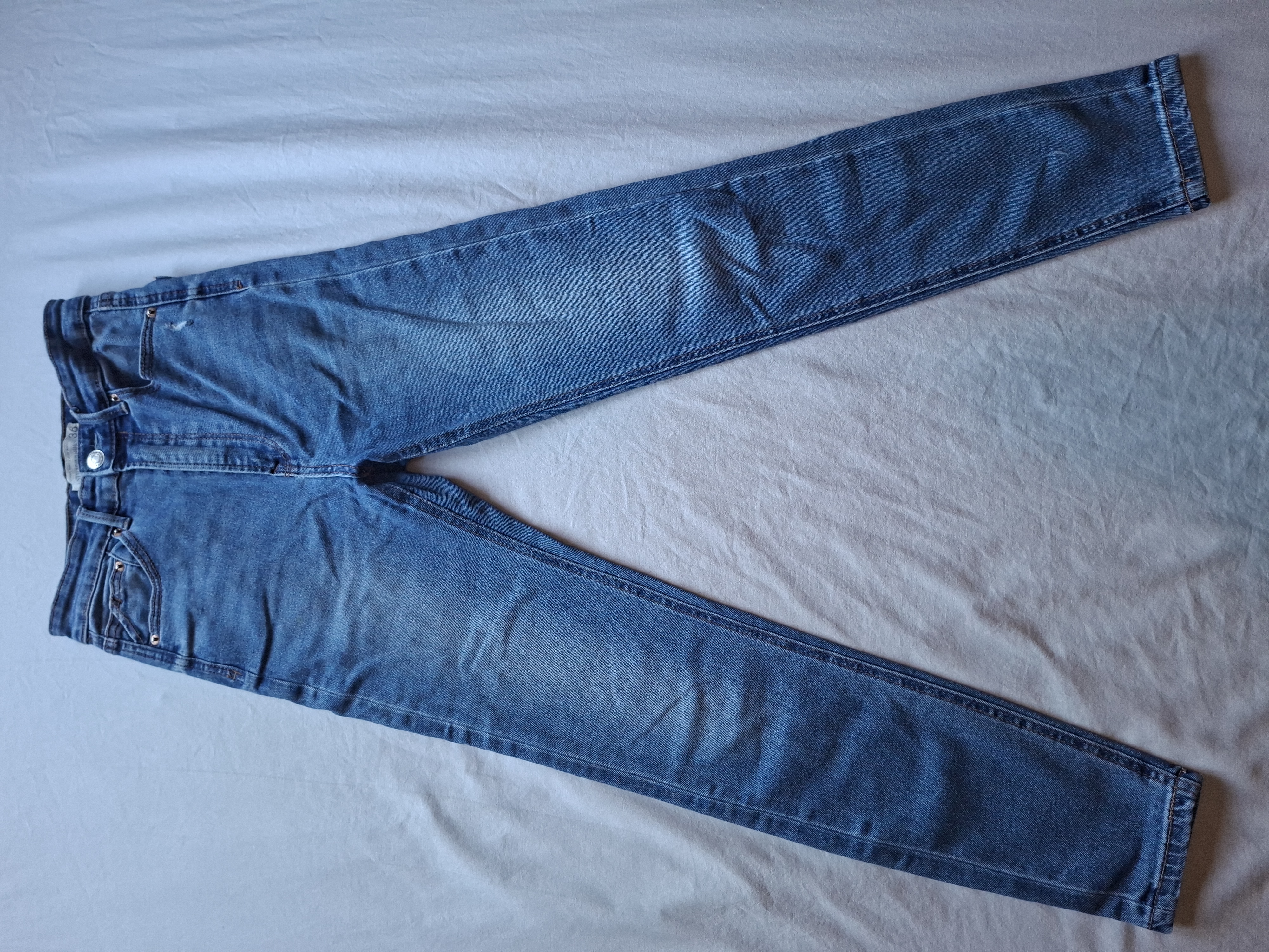 Stradivarius Skinny Super High Waist spijkerbroek maat 36