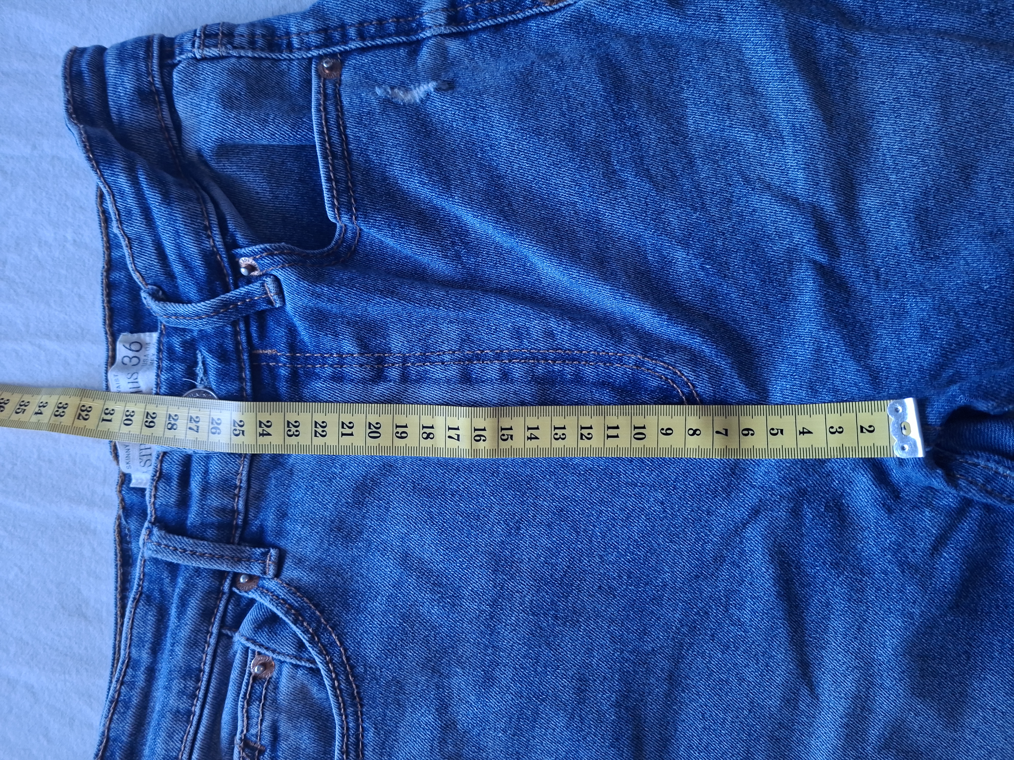 Stradivarius Skinny Super High Waist spijkerbroek maat 36