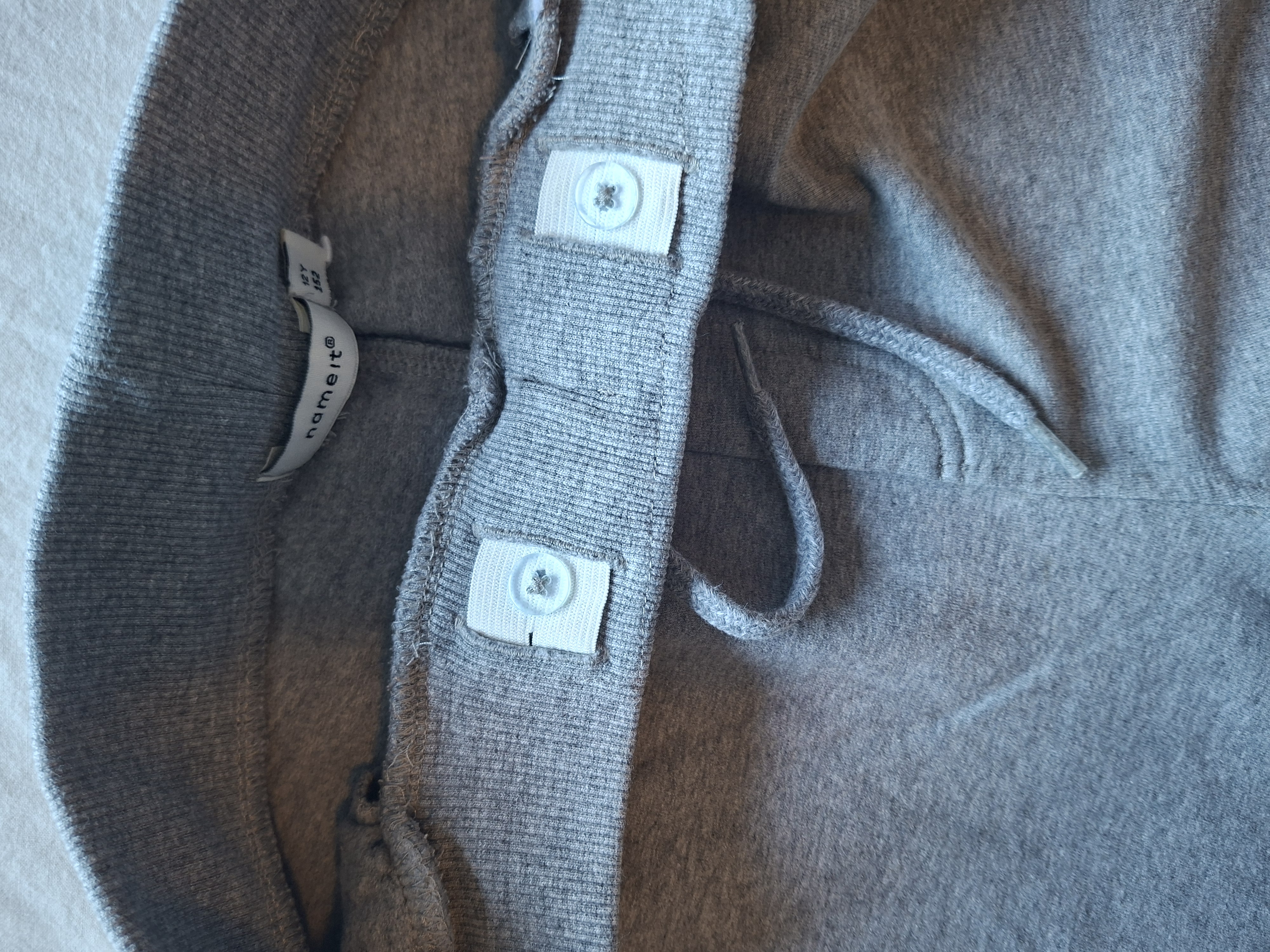 Name It joggingbroek grijs maat 152