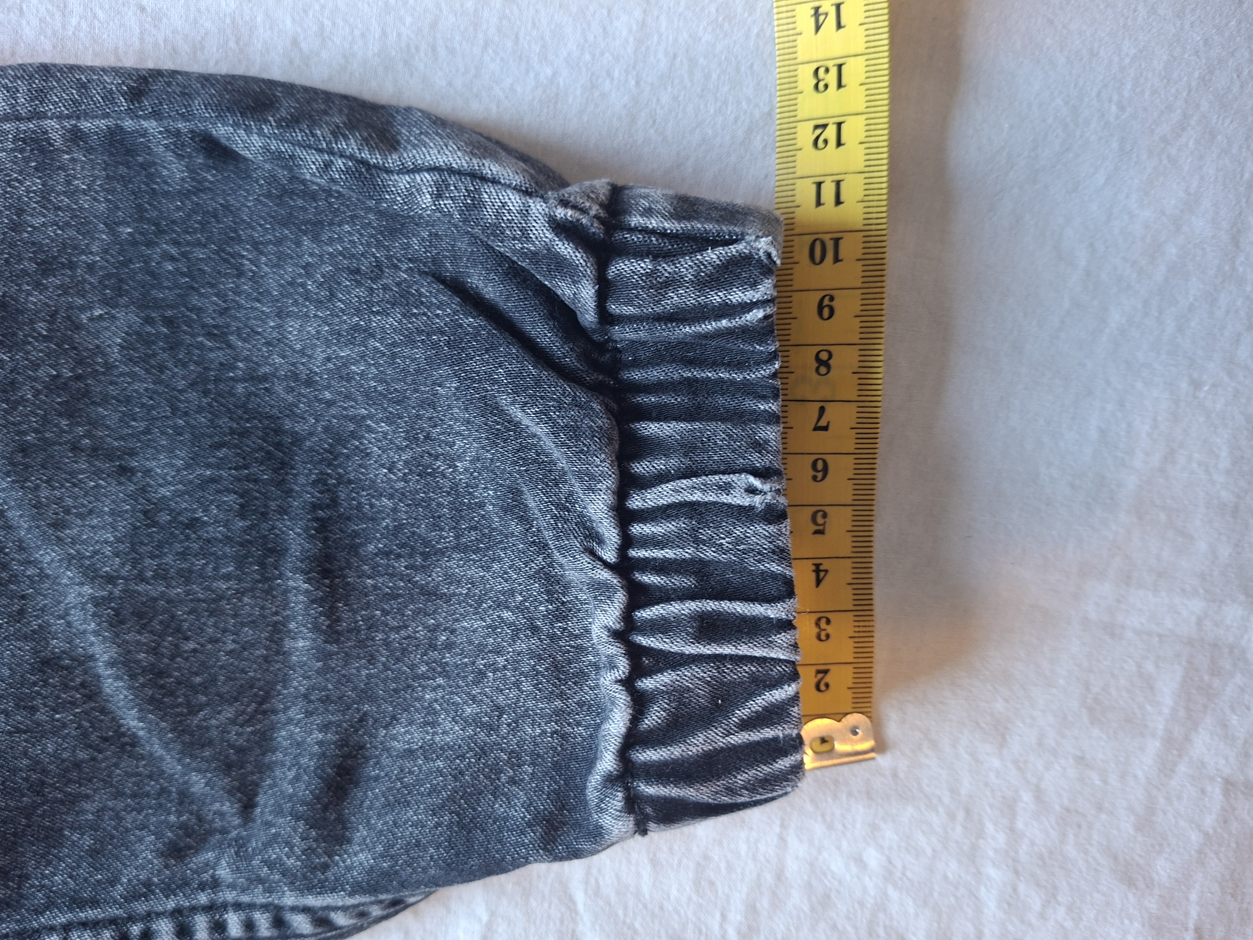 Lefties denim jogger antraciet maat 140