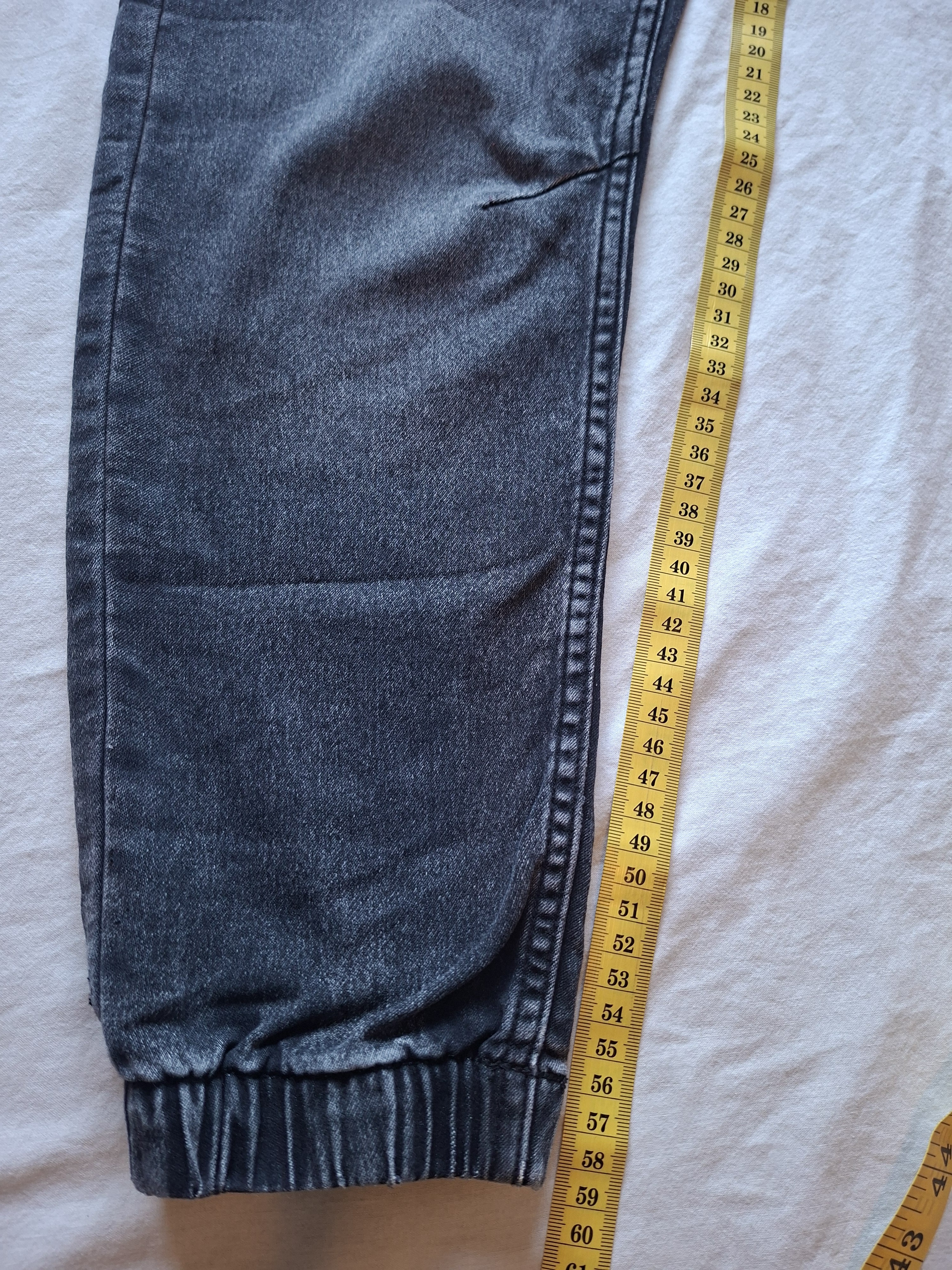 Lefties denim jogger antraciet maat 140