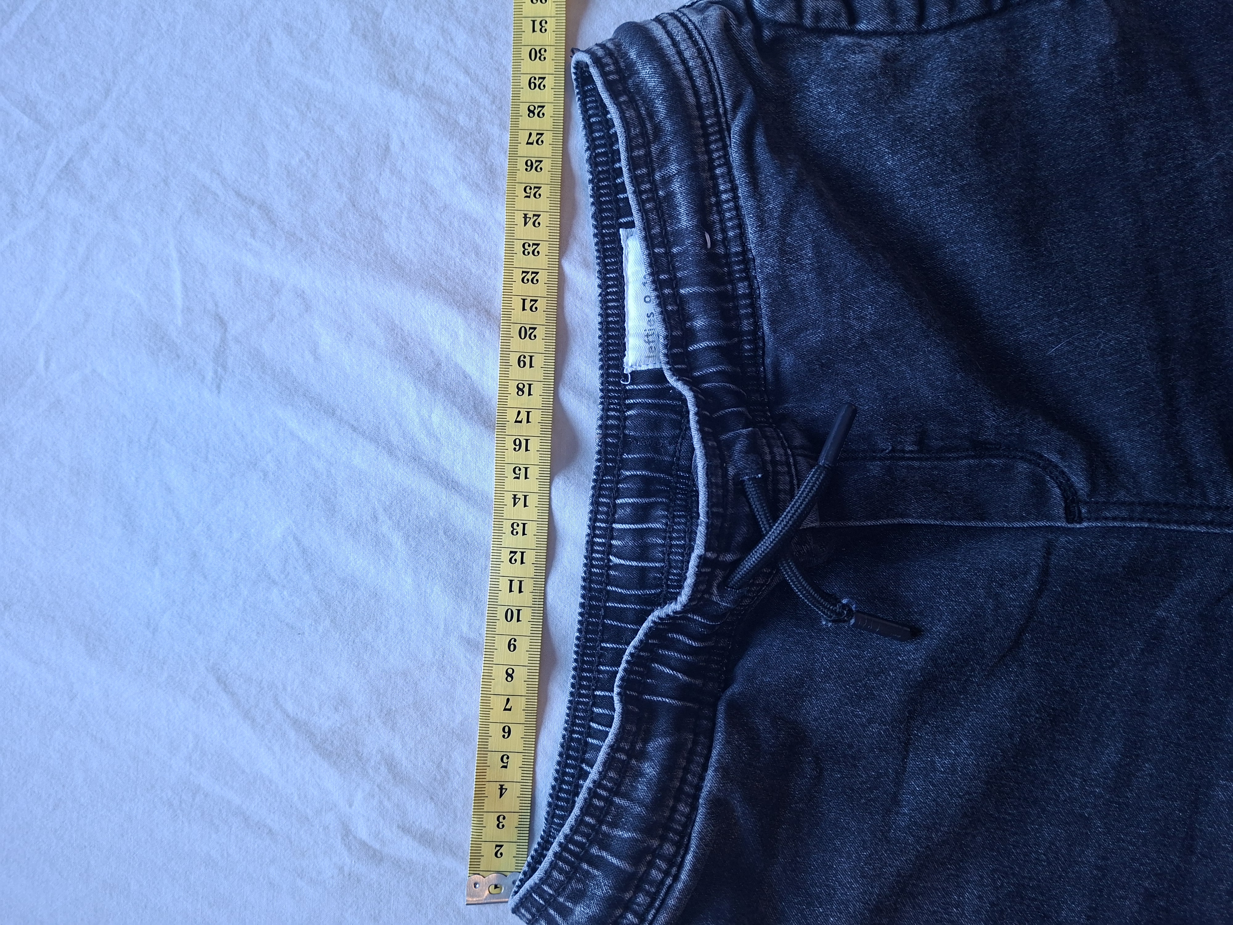 Lefties denim jogger antraciet maat 140