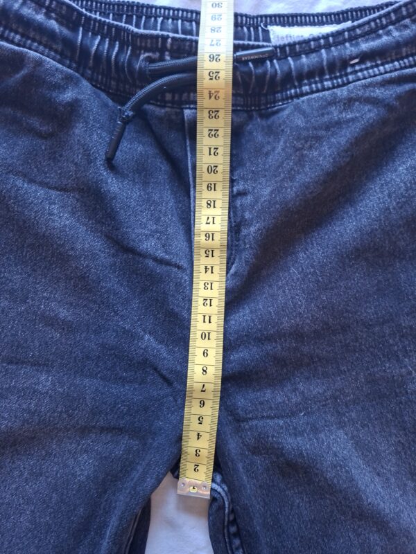 Lefties denim jogger antraciet maat 140