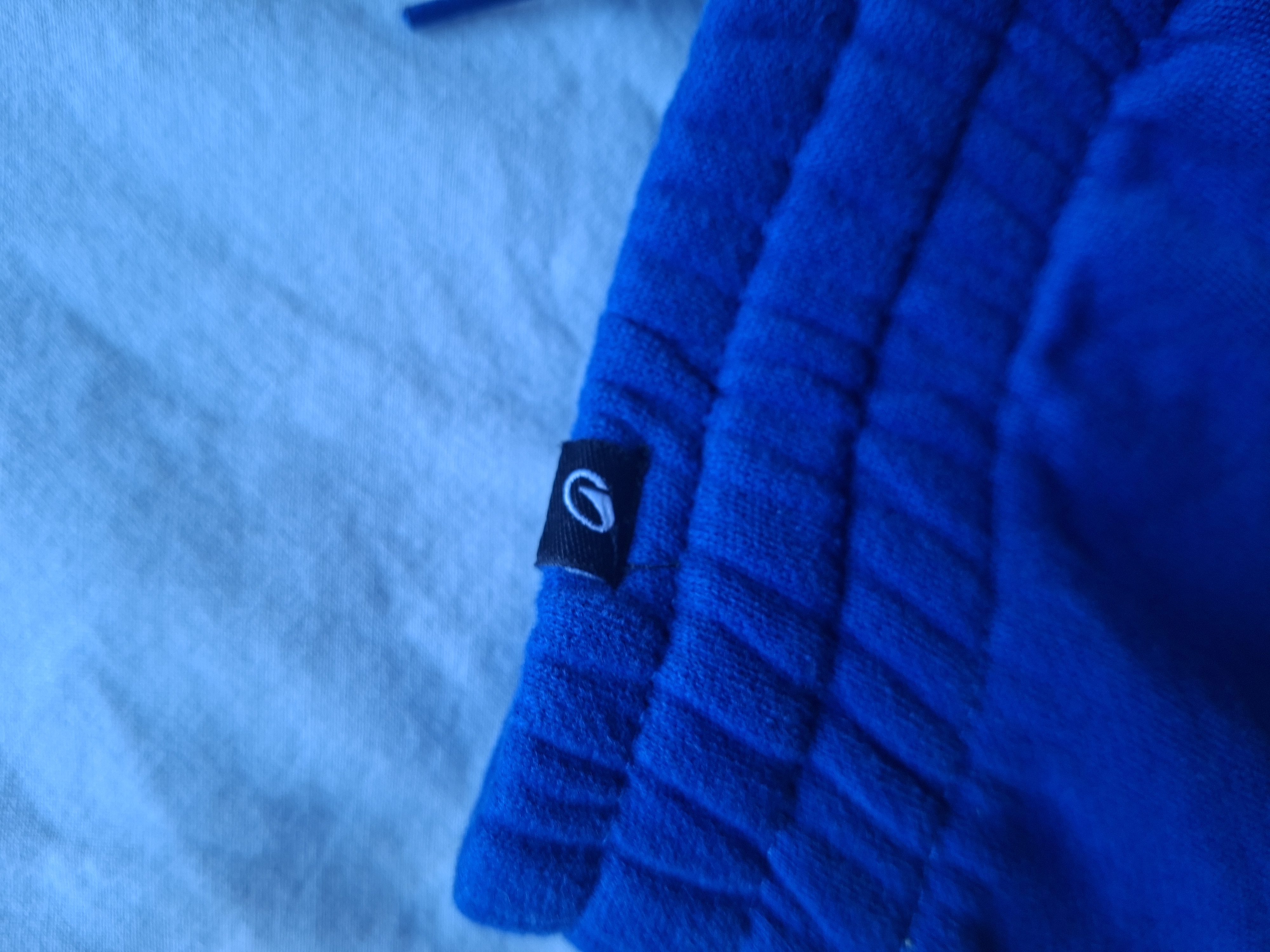 Decathlon Domyos joggingbroek koningsblauw maat 146-152