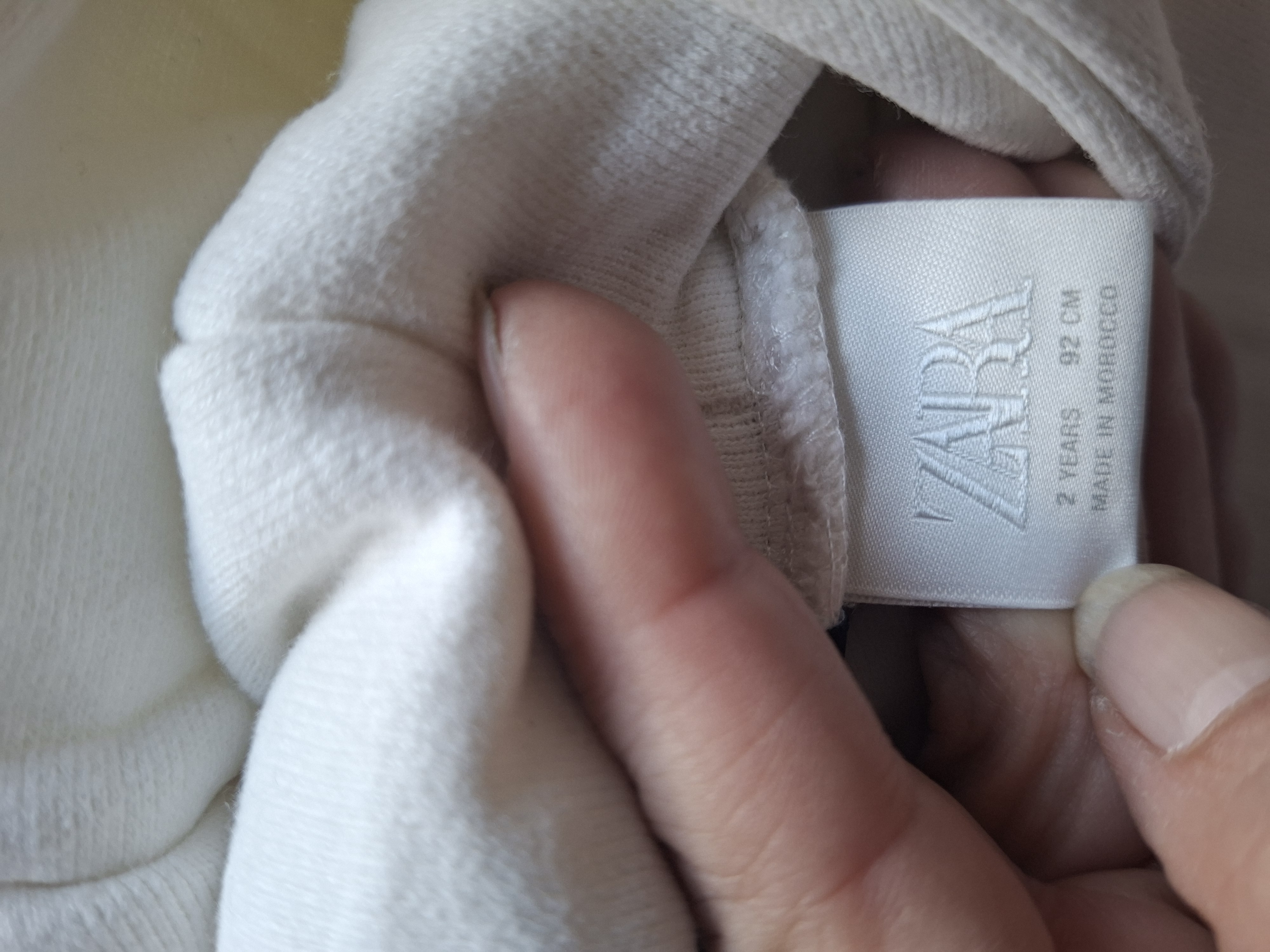 Zara x Nintendo Mario Kart hoodie crème maat 92