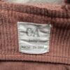 C&A corduroy tuinjurk met bloemetjes oudroze maat 98