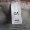 C&A corduroy tuinjurk met bloemetjes oudroze maat 98