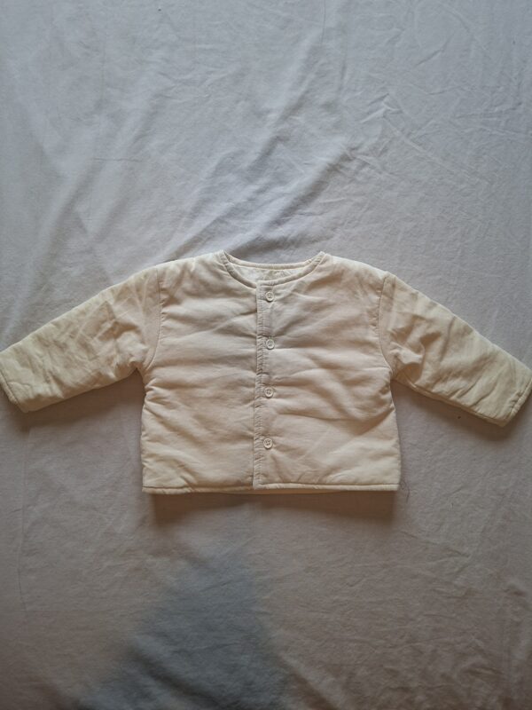 Zara Home gewatteerd jasje crème maat 56/62