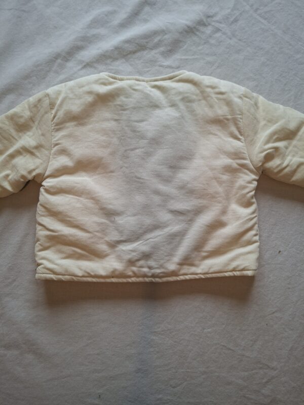 Zara Home gewatteerd jasje crème maat 56/62