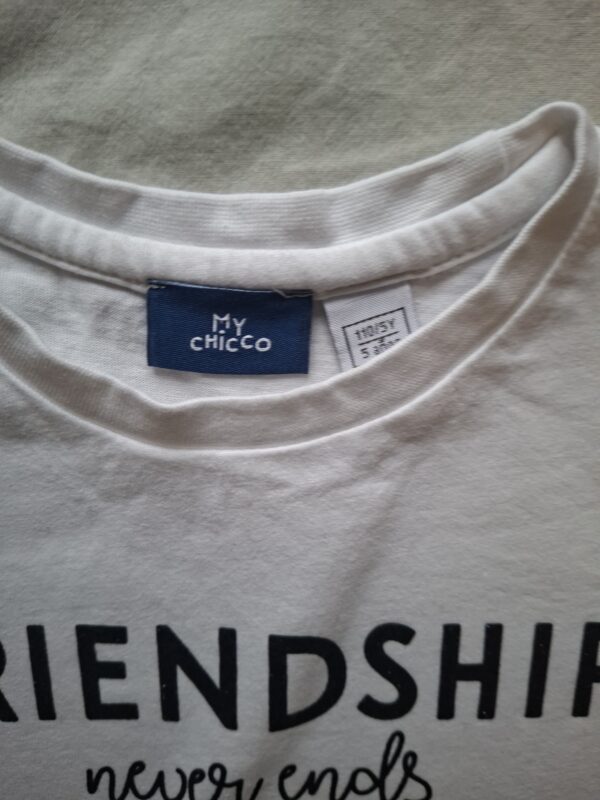 My Chicco longsleeve 'Friendship' wit maat 110