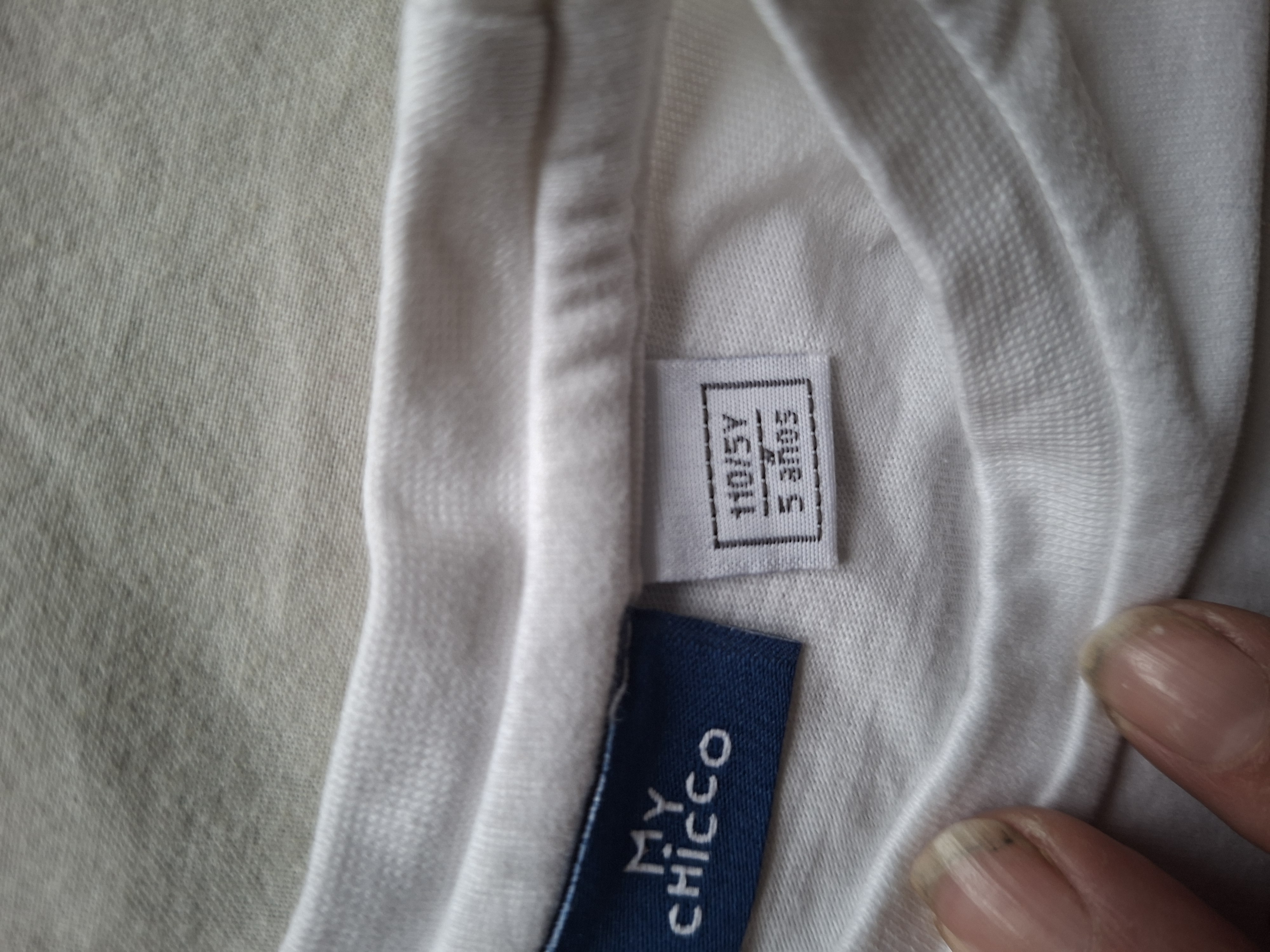 My Chicco longsleeve 'Friendship' wit maat 110