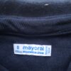 Mayoral poloshirt donkerblauw zeilbootjes maat 128