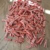 325 mini wasknijpers hout rood 2,5 cm