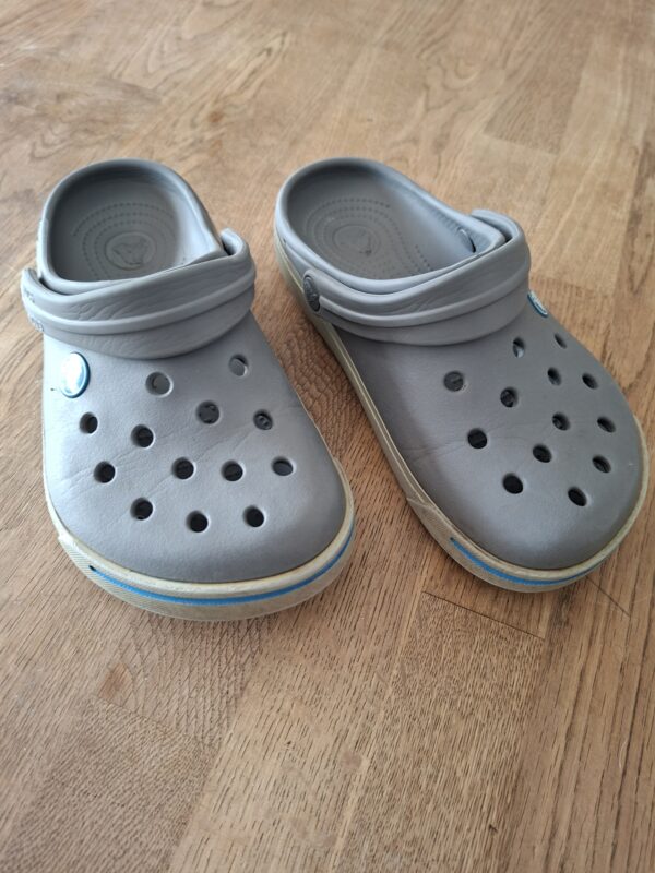 Crocs Crocband grijs kinderen maat 33/34 (J2)