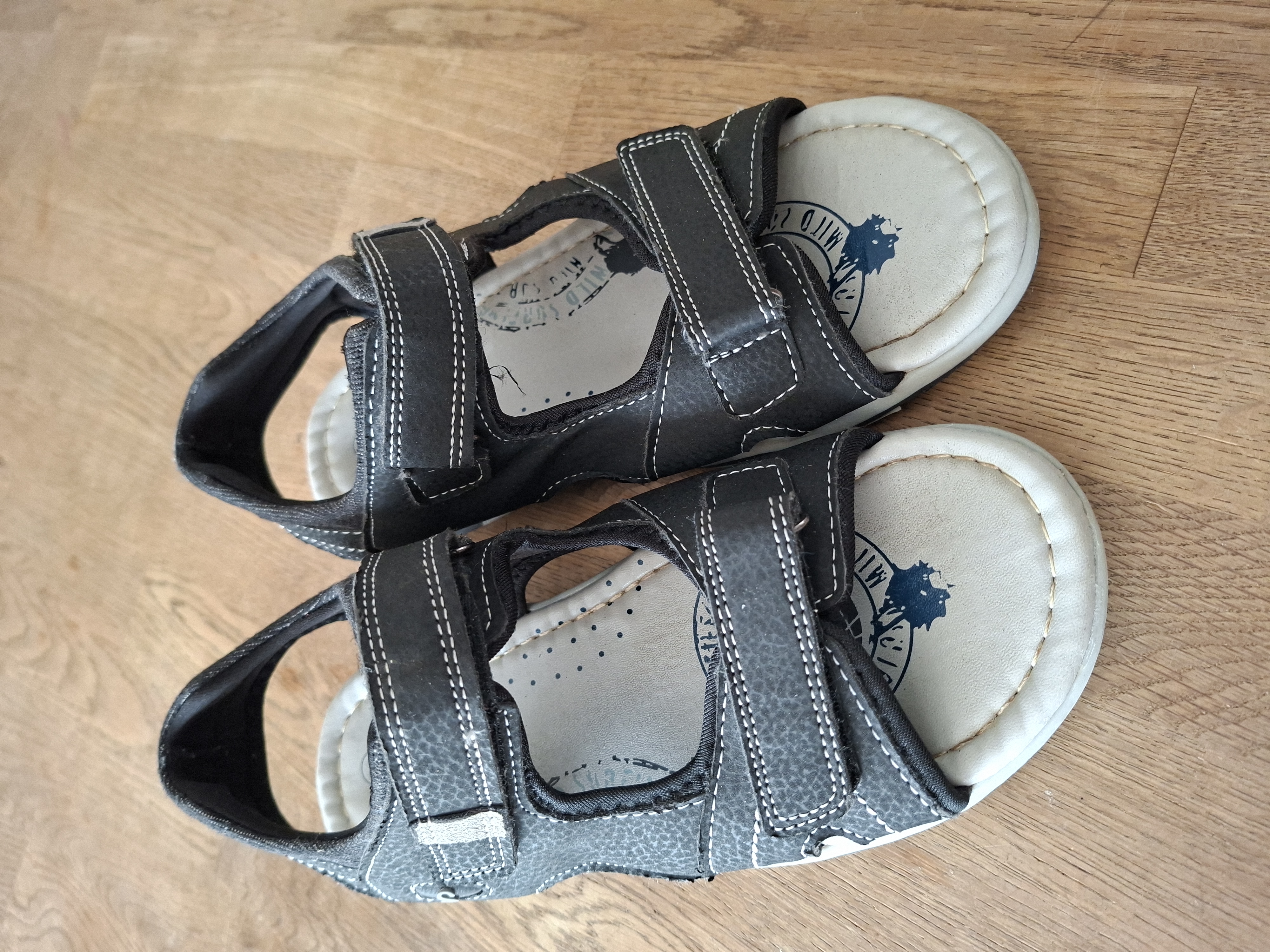 Arrested sandalen antraciet maat 36