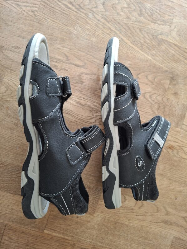 Arrested sandalen antraciet maat 36