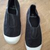 Panther slip-on sneakers zwart canvas maat 34