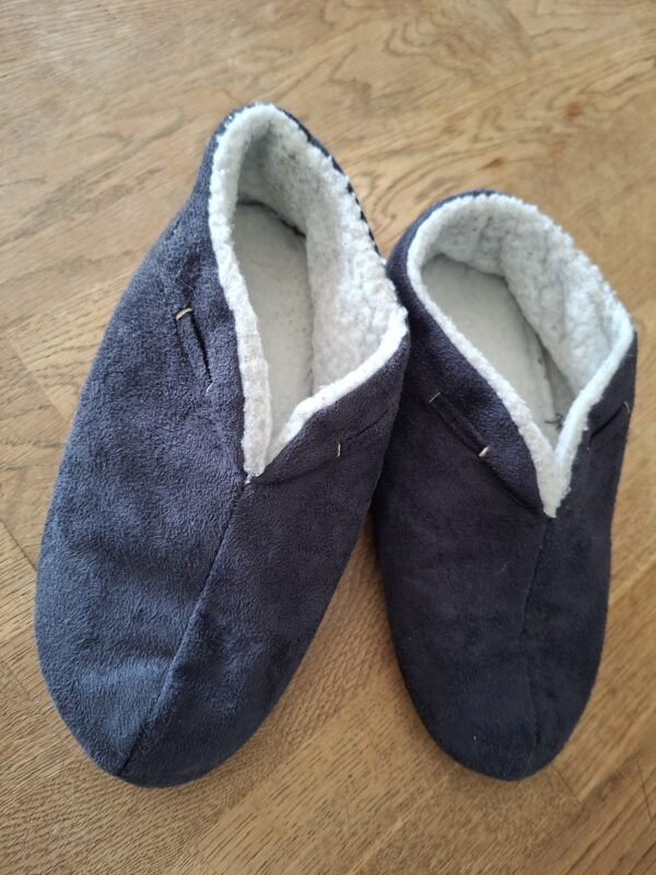 Spaanse sloffen donkerblauw kinderen maat 33