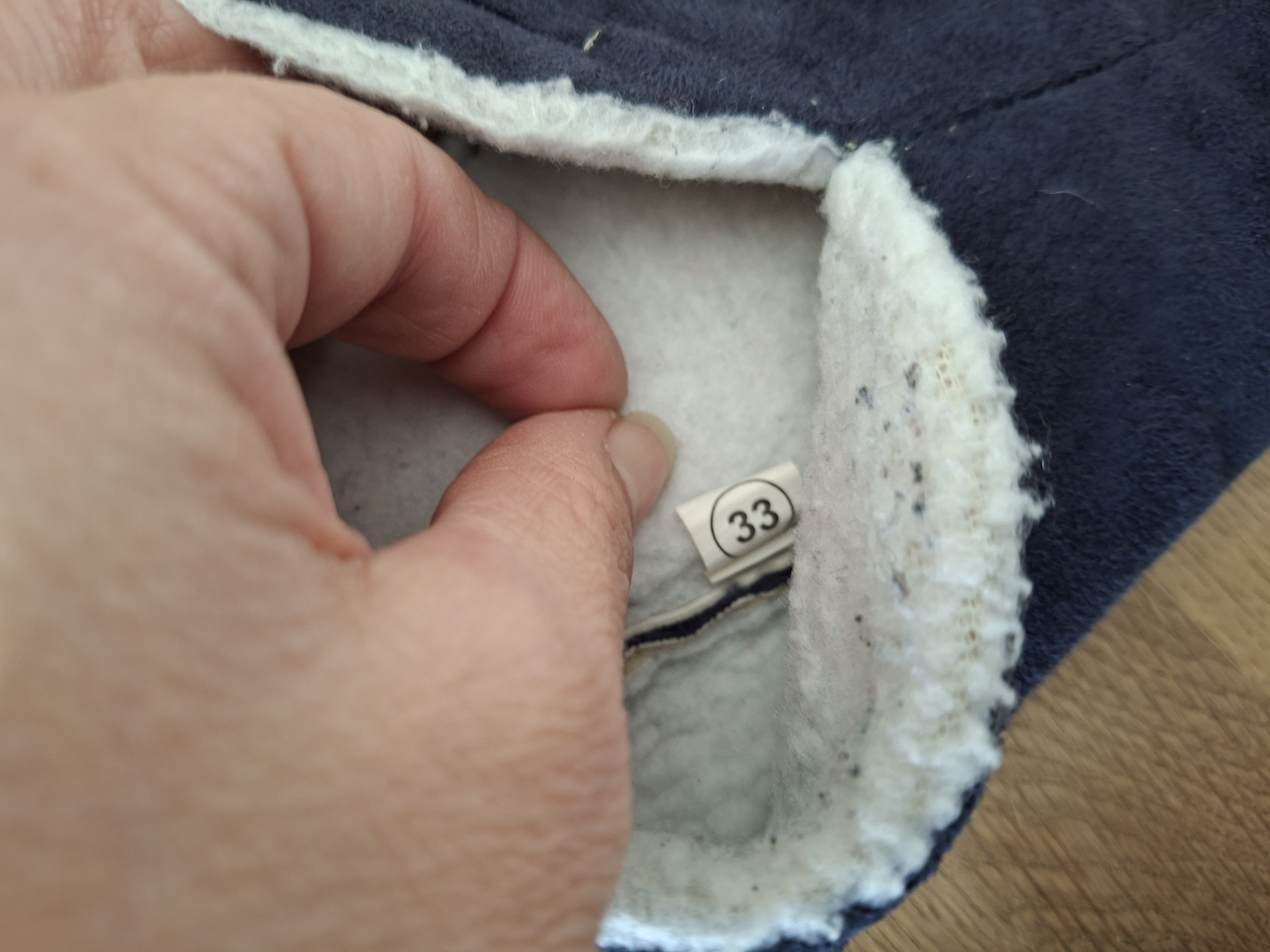 Spaanse sloffen donkerblauw kinderen maat 33