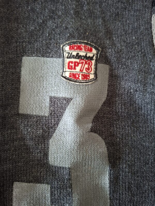 Unlocked gebreide vest grijs GP73 jongens maat 116/122