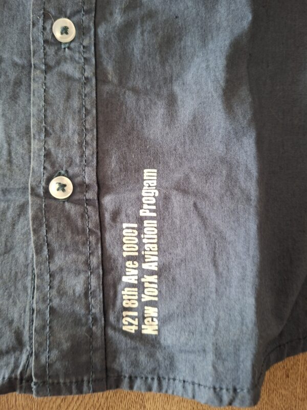 Øiboi overhemd donkergrijs Aviation Dept jongens maat 128