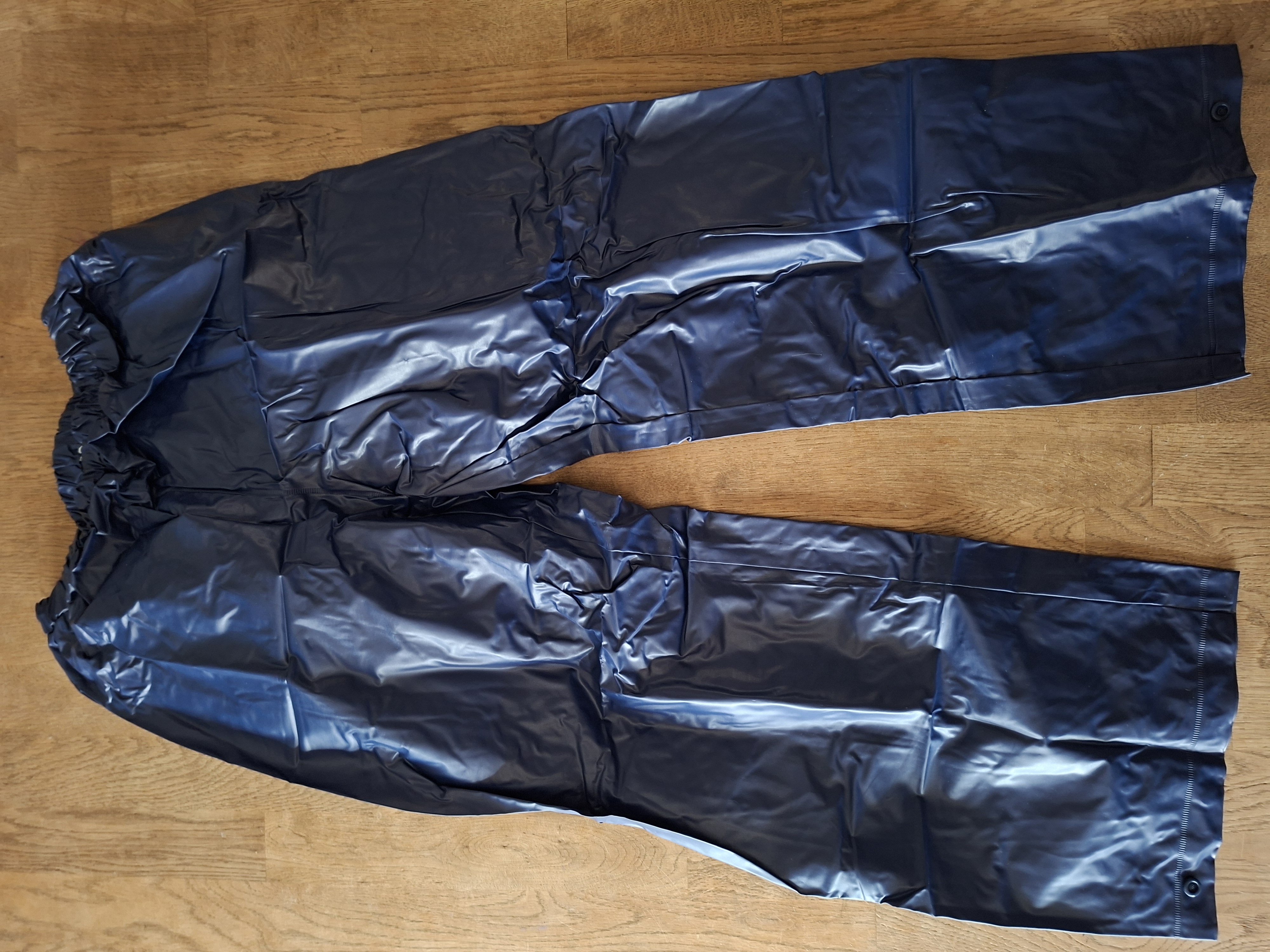 Zeeman regenpak met reflectie blauw sterrenprint