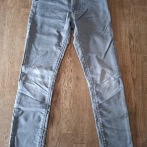 H&M slim fit spijkerbroek lichtblauw
