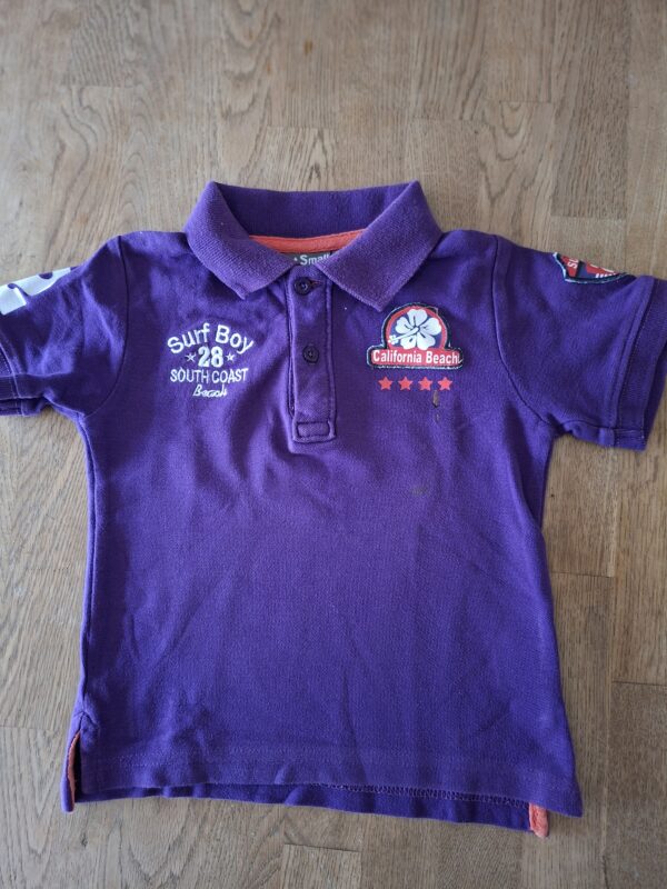 Just Small poloshirt paars Surf Boy California Beach