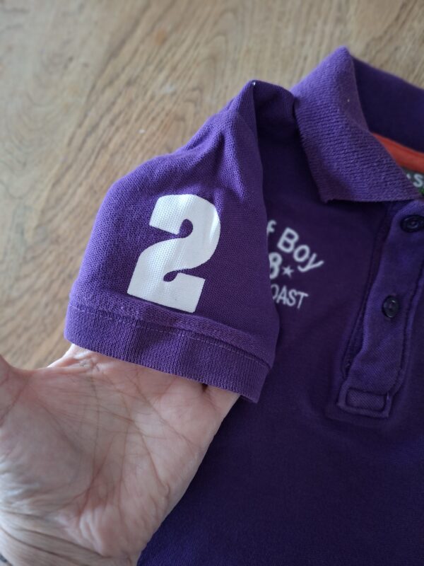 Just Small poloshirt paars Surf Boy California Beach