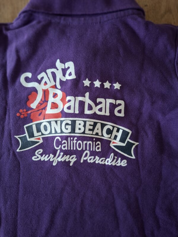 Just Small poloshirt paars Surf Boy California Beach