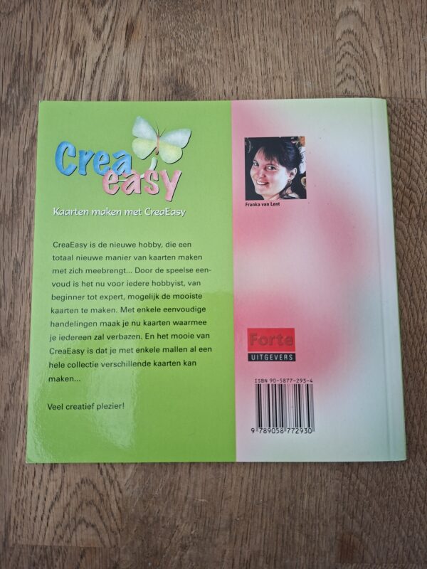 CreaEasy - Kaarten maken met CreaEasy - Franka van Lent (hardcover)