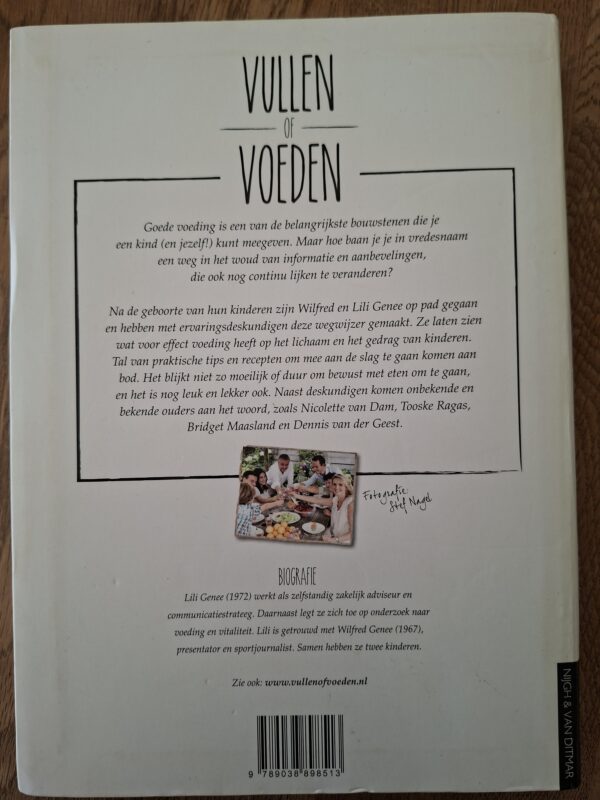 Vullen of voeden: Een wegwijzer voor ouders - Wilfred en Lili Genee (hardcover)