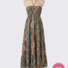 Lajoly boho maxi jurk paisley multicolor maat L/XL