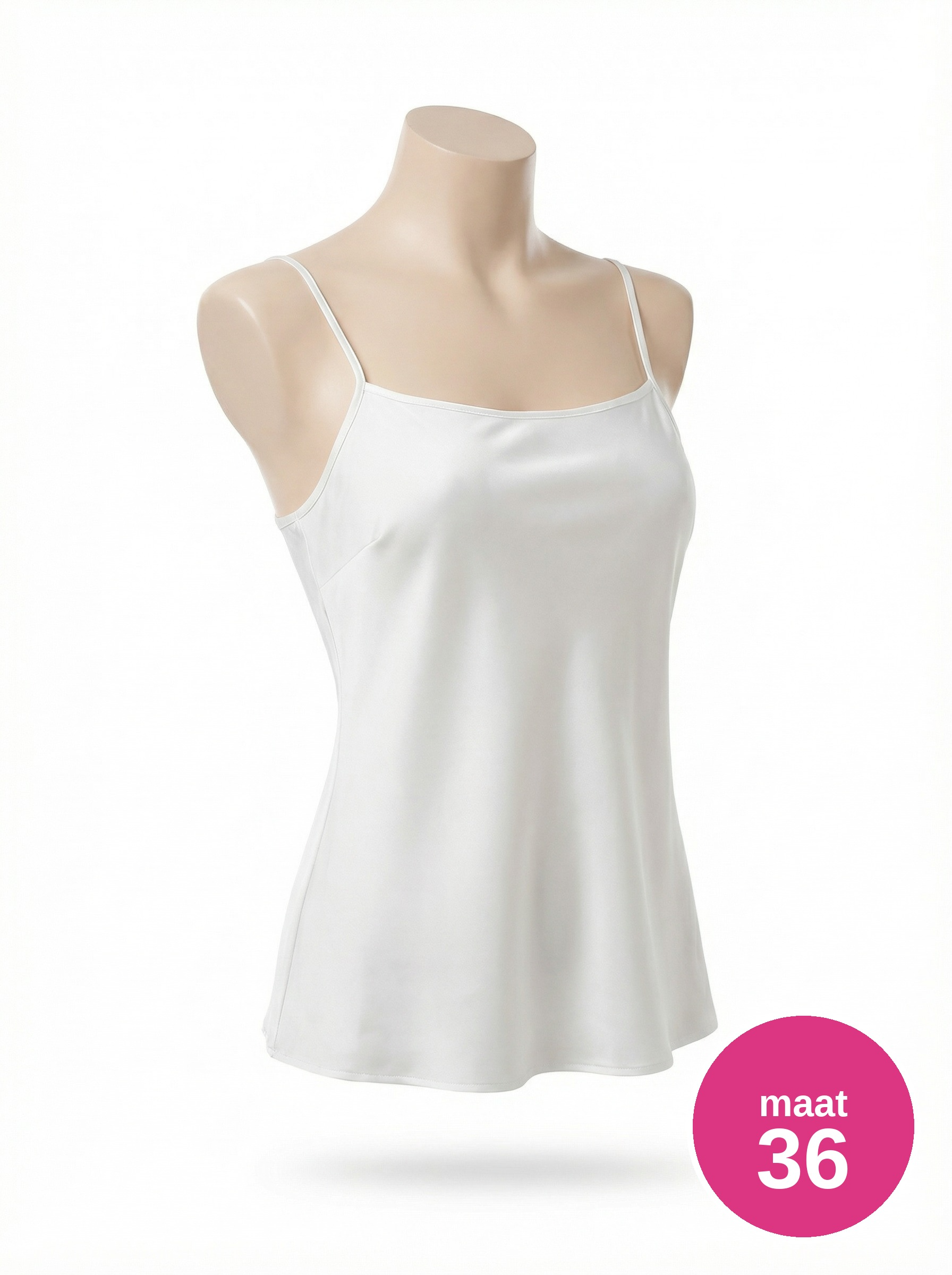 Rumor Topje Spaghettibandjes Wit M