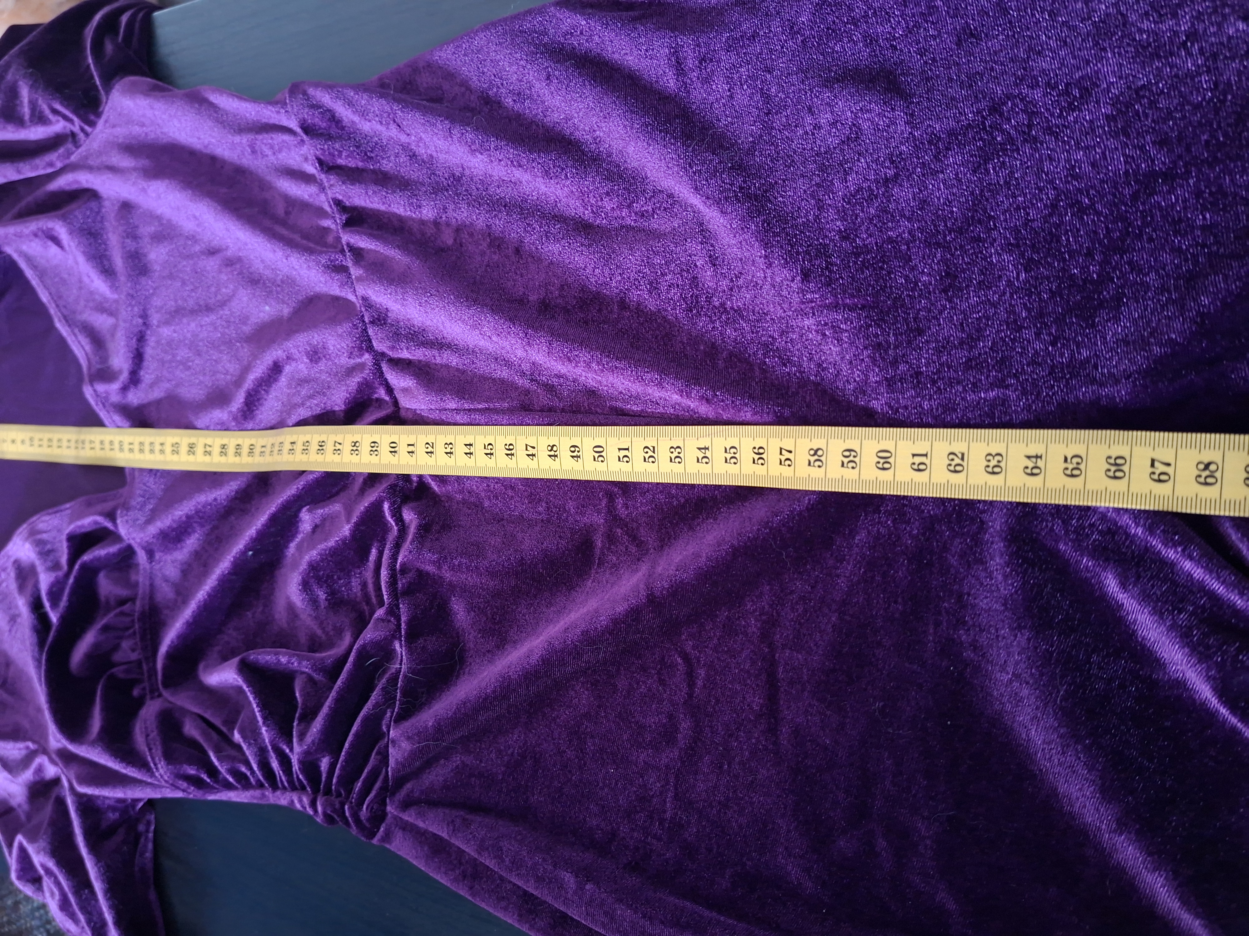 Shein Wijde Broek Satijn Aubergine Maat M (38)