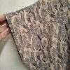 Zeeman jurk slangenprint beige/zwart maat 48