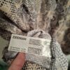 Zeeman jurk slangenprint beige/zwart maat 48
