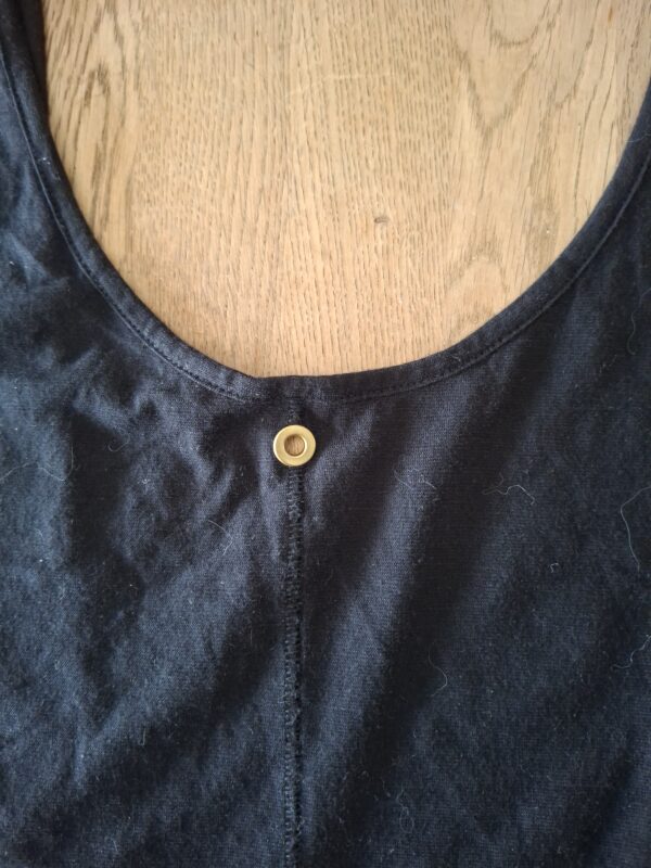 10 Days Amsterdam zwart topje wikkelrug maat M