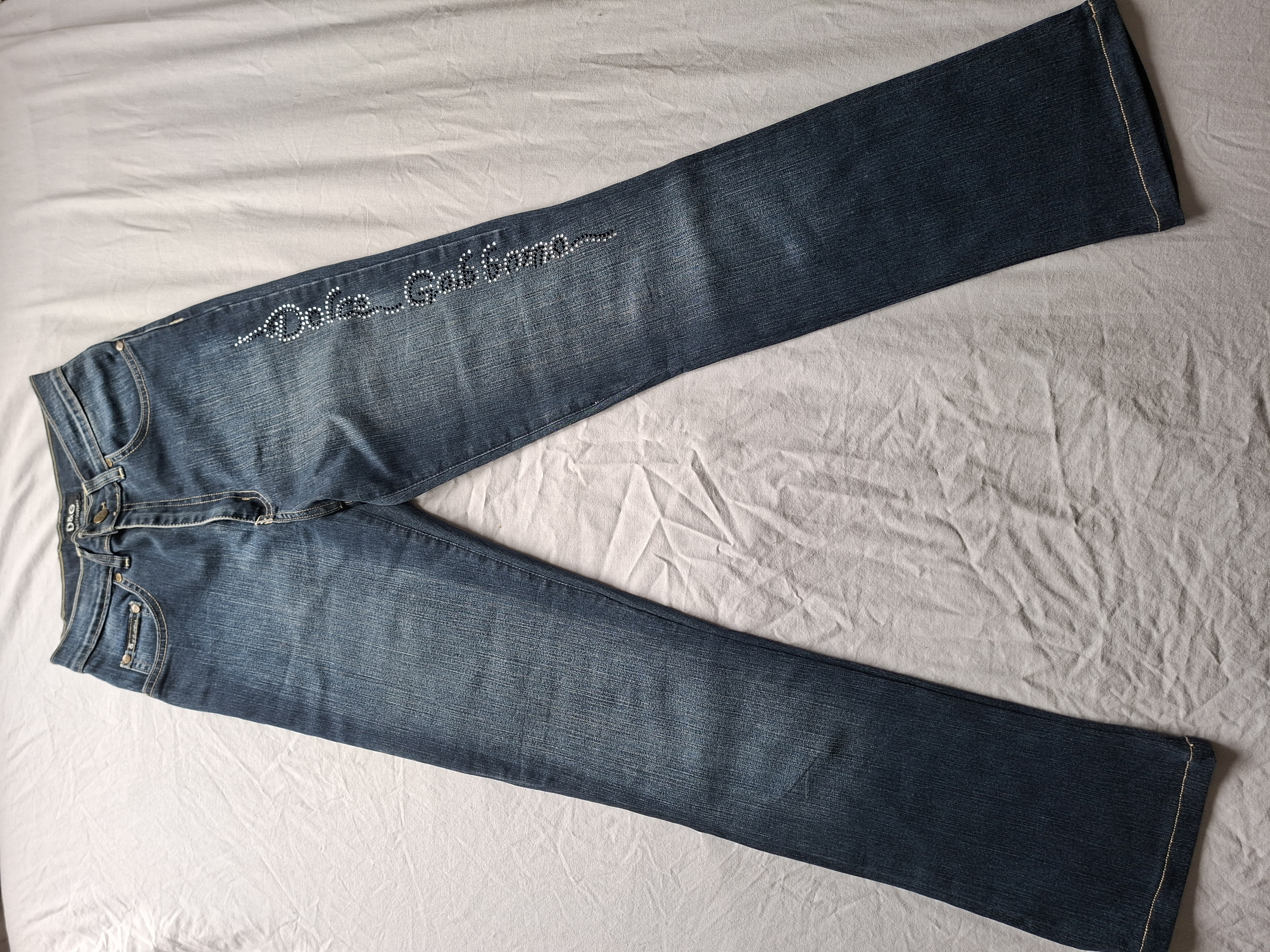 Dolce & Gabbana D&G spijkerbroek donkerblauw maat 38