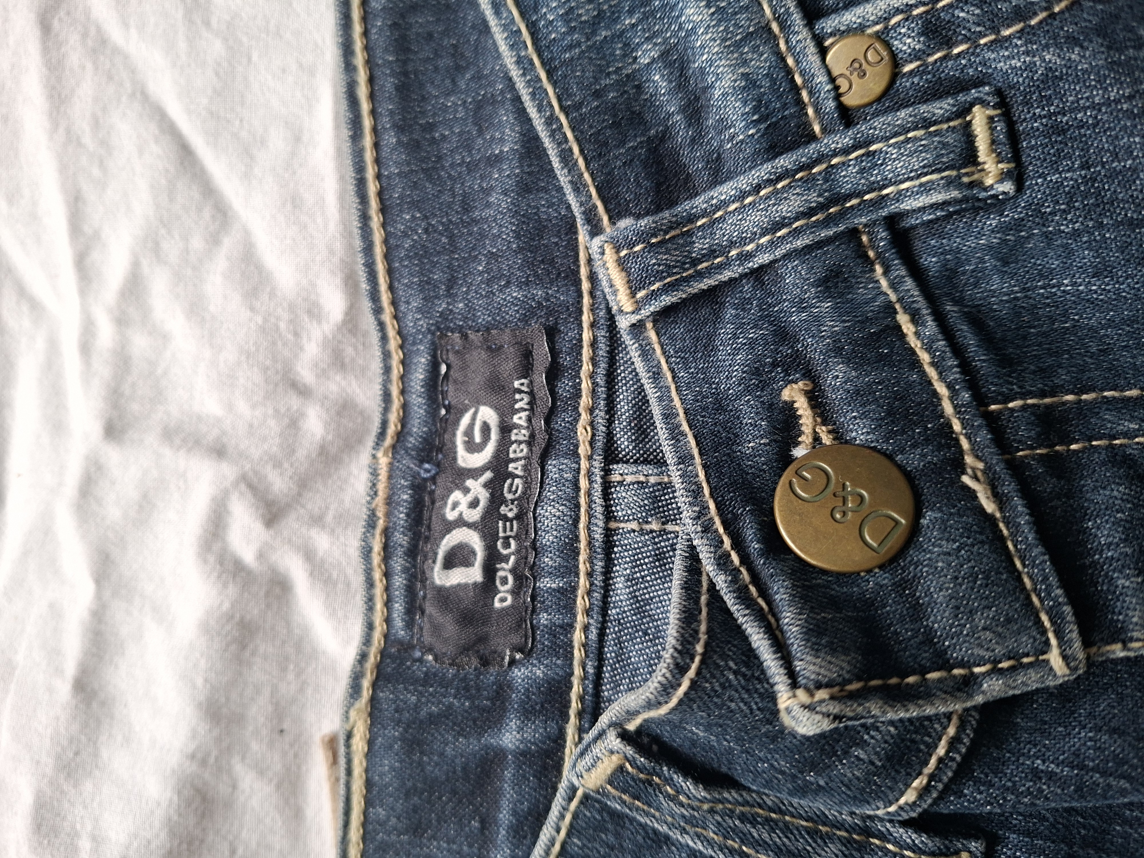 Dolce & Gabbana D&G spijkerbroek donkerblauw maat 38