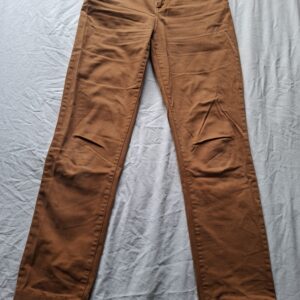 Esprit cognac high rise slim broek
