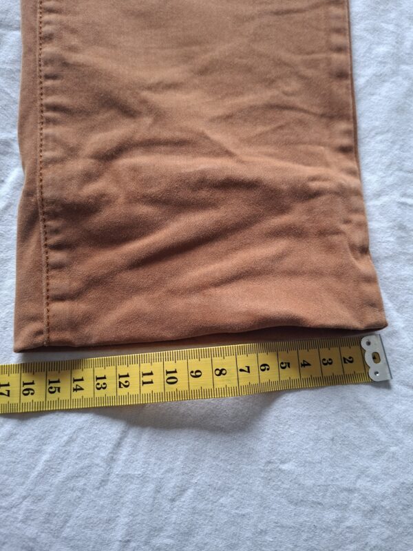 Esprit cognac high rise slim broek